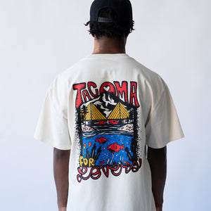 'Tacoma Is For Lovers' Heavyweight Faded Tee